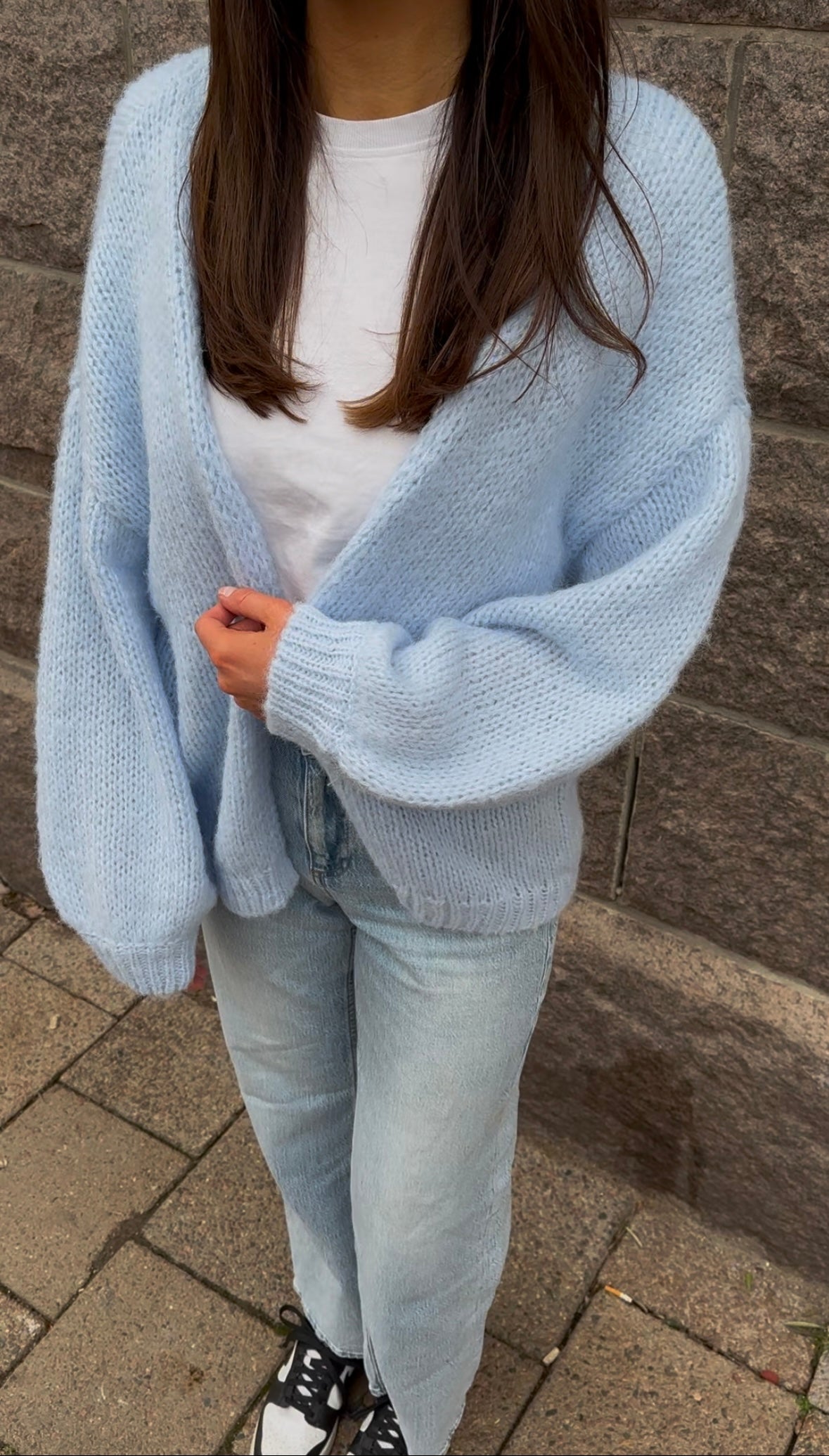 VMMAYBE Knit Cardigan - Cashmere Blue